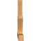 Ekena Millwork Saratoga Smooth Timber Gable Bracket, Western Red Cedar, 96"W x 28"H x 3 1/2"D x 3 1/2"F, 7/12 Pitch GBW096X28X0404SAR00SWR - alternate 5